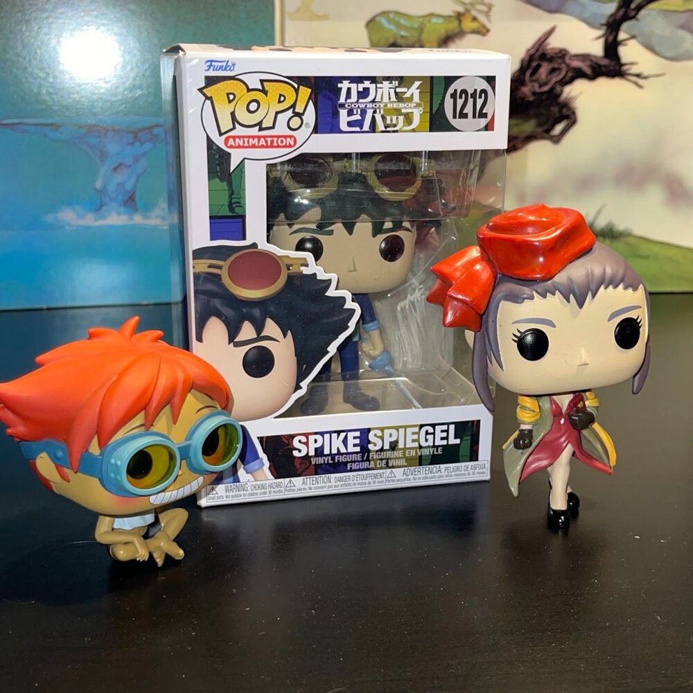 Funko POP! Cowboy Bebop Spike Spiegel / Faye Valentine / Ed Lot of 3